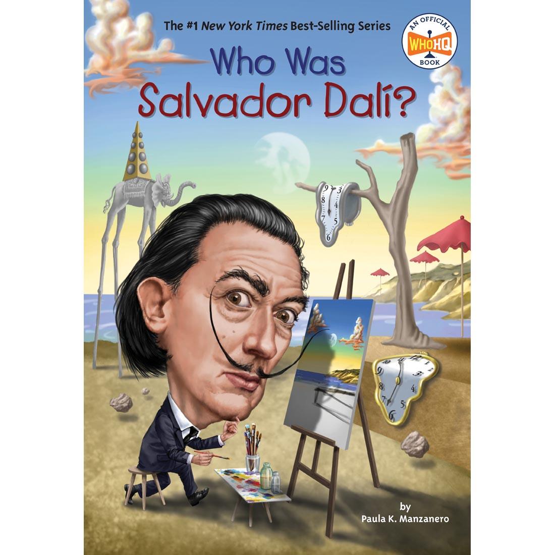 Front cover of Who Was Salvador Dali? book