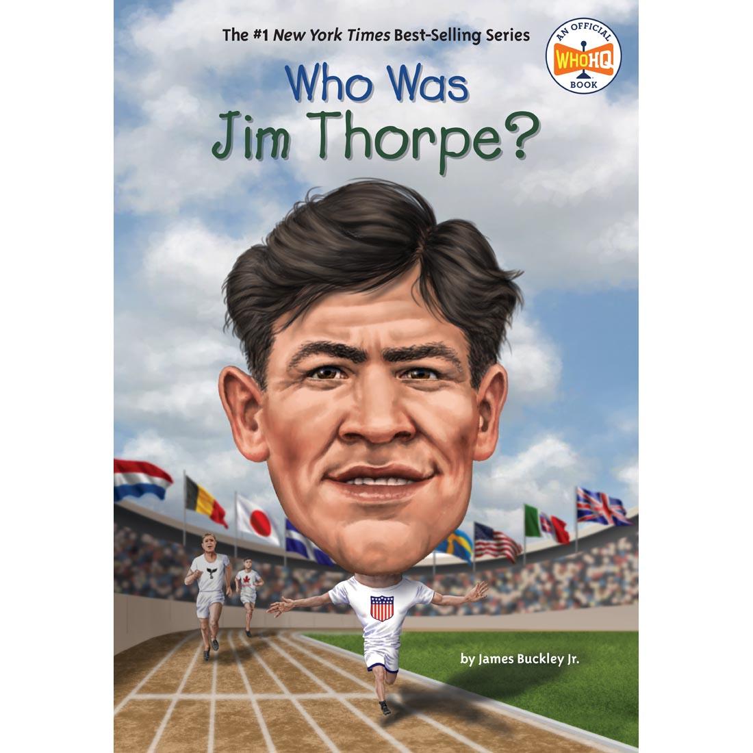 front cover of the Who Was Jim Thorpe? book