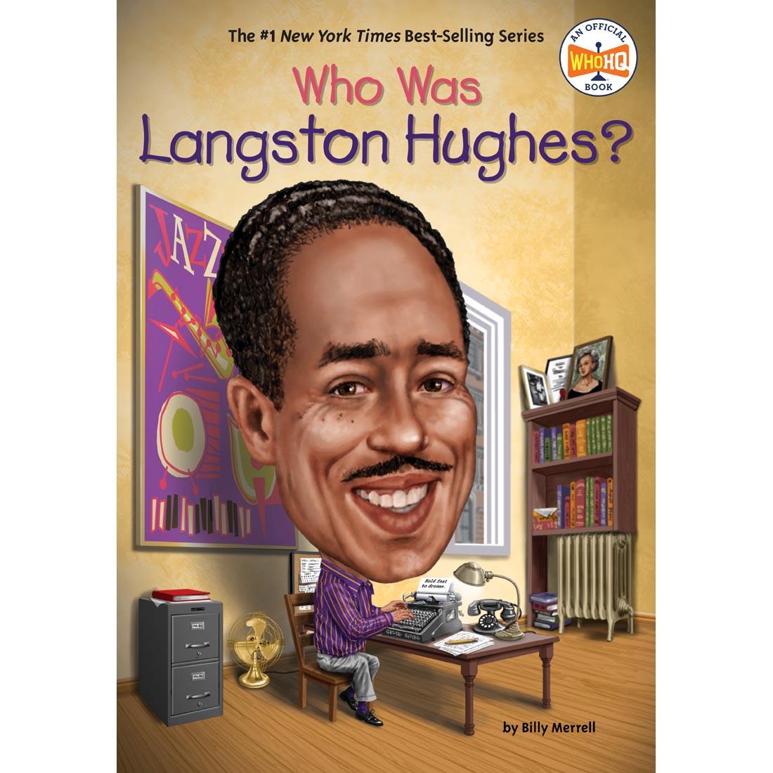 front cover of the Who Was Langston Hughes? book