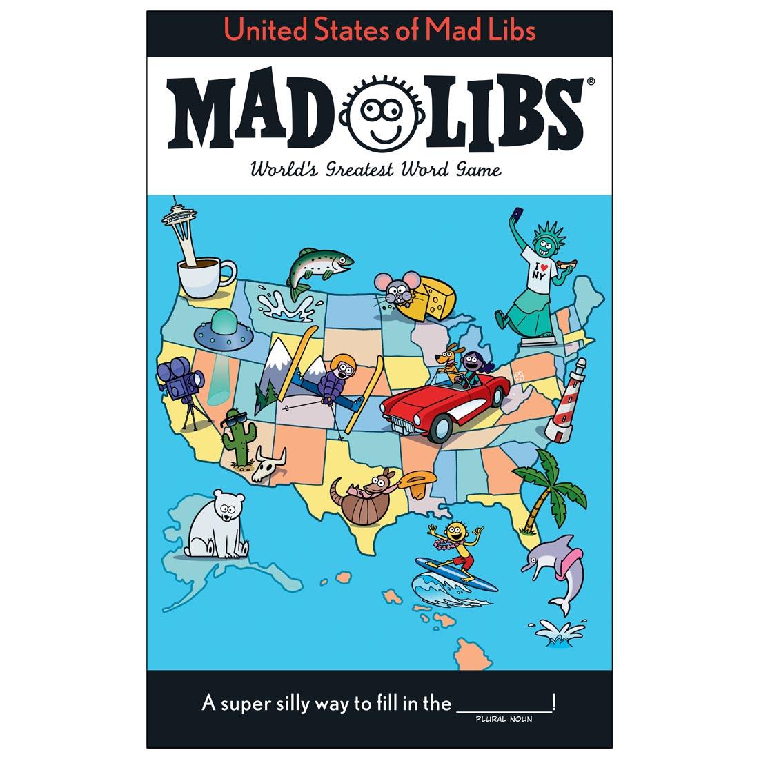 United States of Mad Libs Book