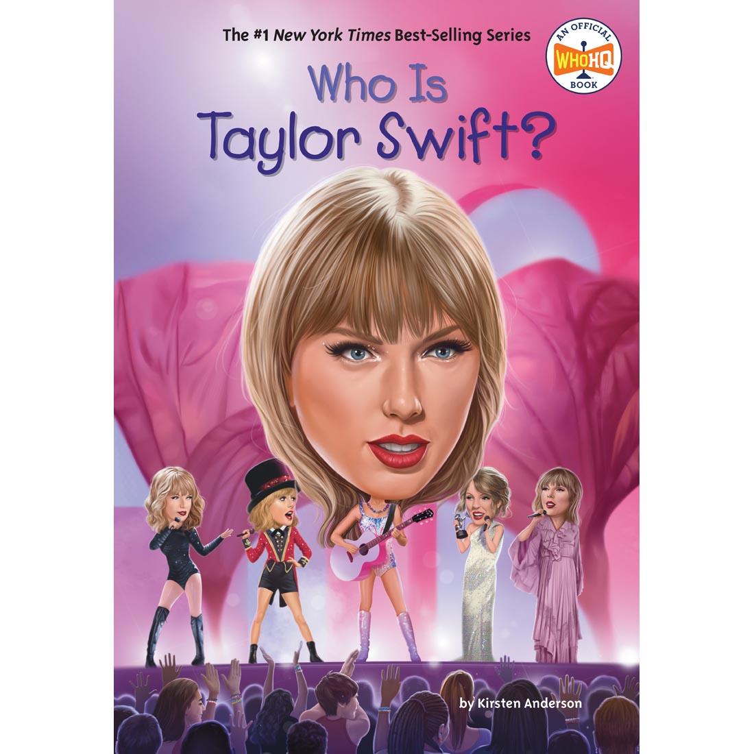 front cover of the Who Is Taylor Swift? paperback book