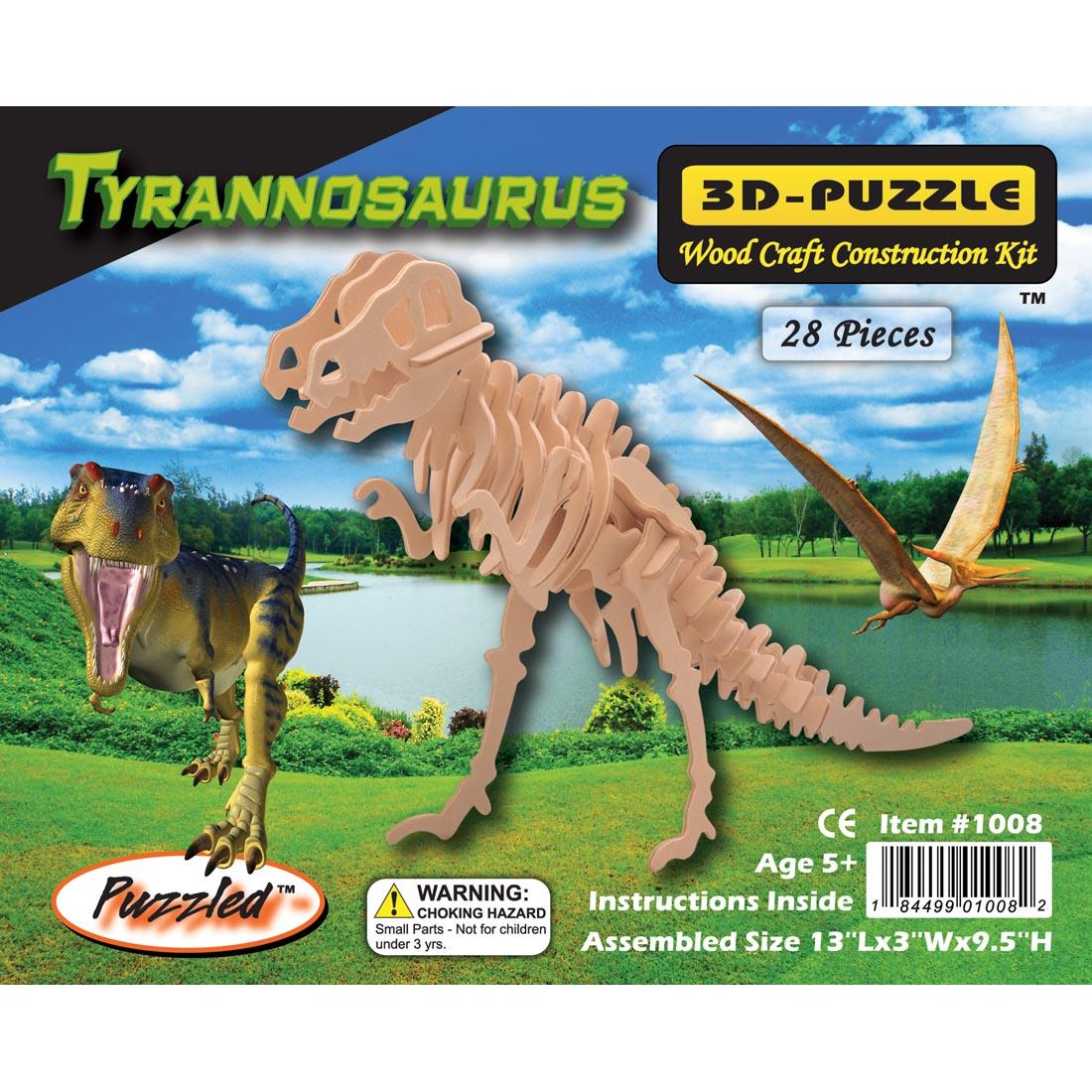 Tyrannosaurus 3D Wooden Puzzle