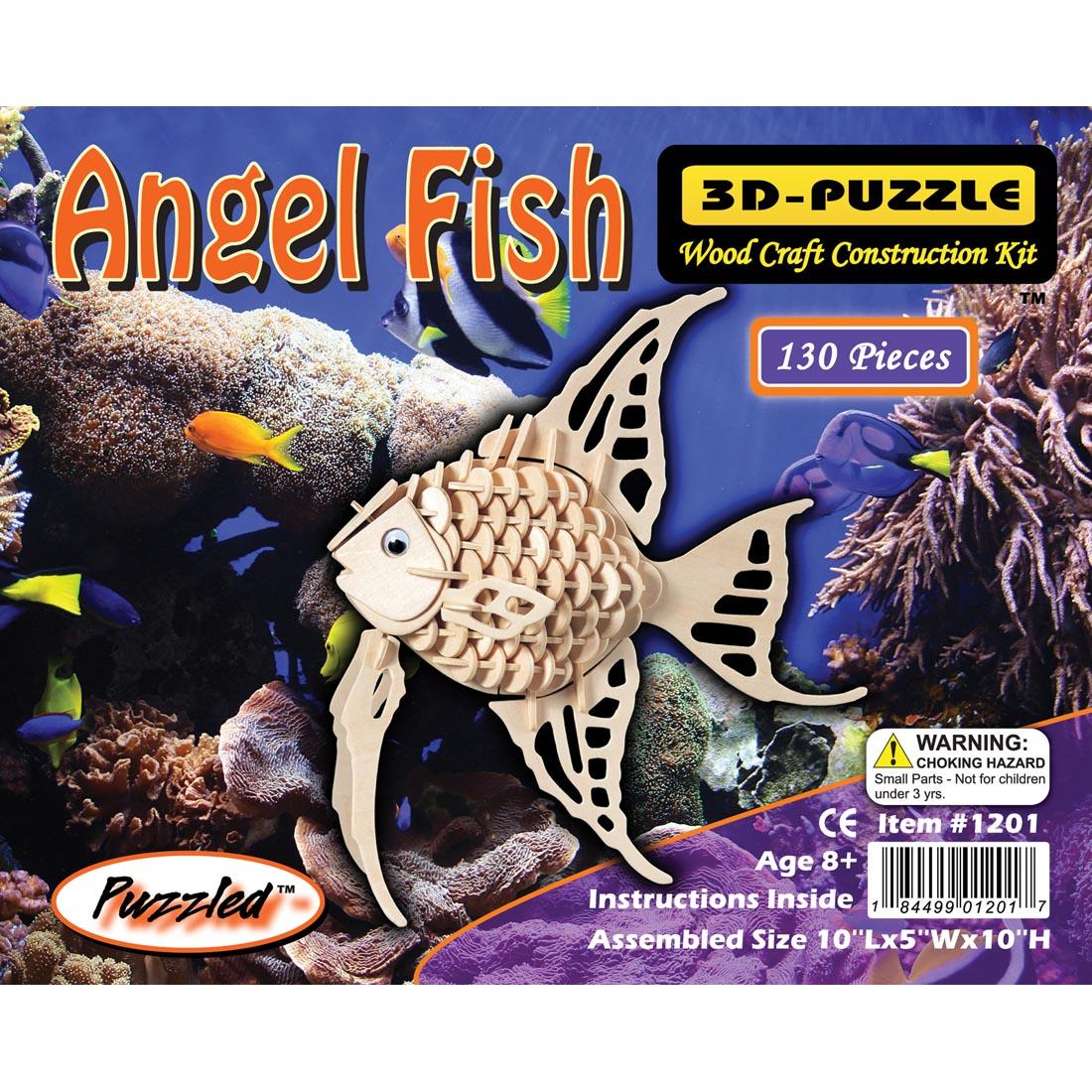 Angel Fish 3D Wooden Puzzle