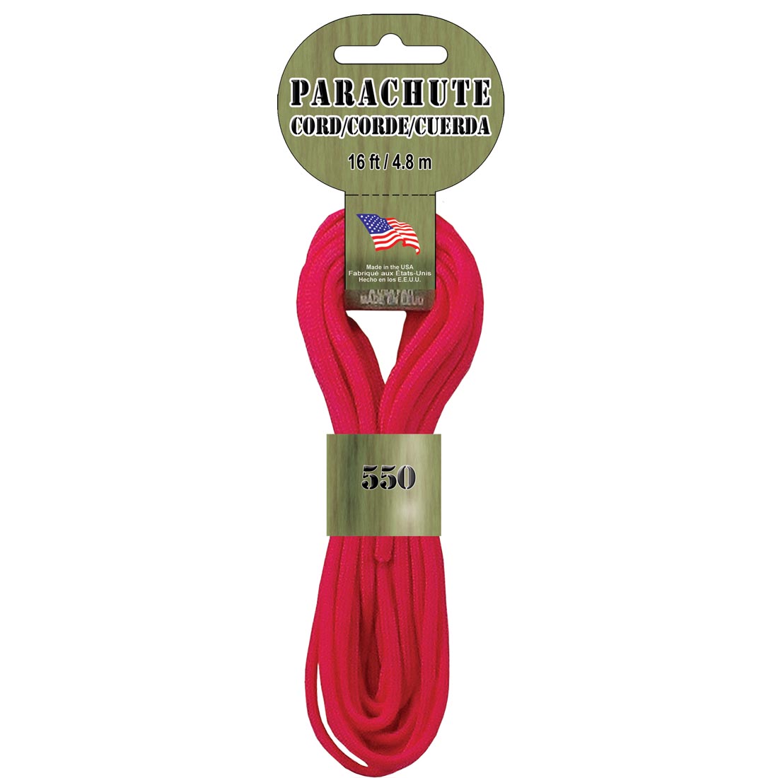 Red Parachute Cord