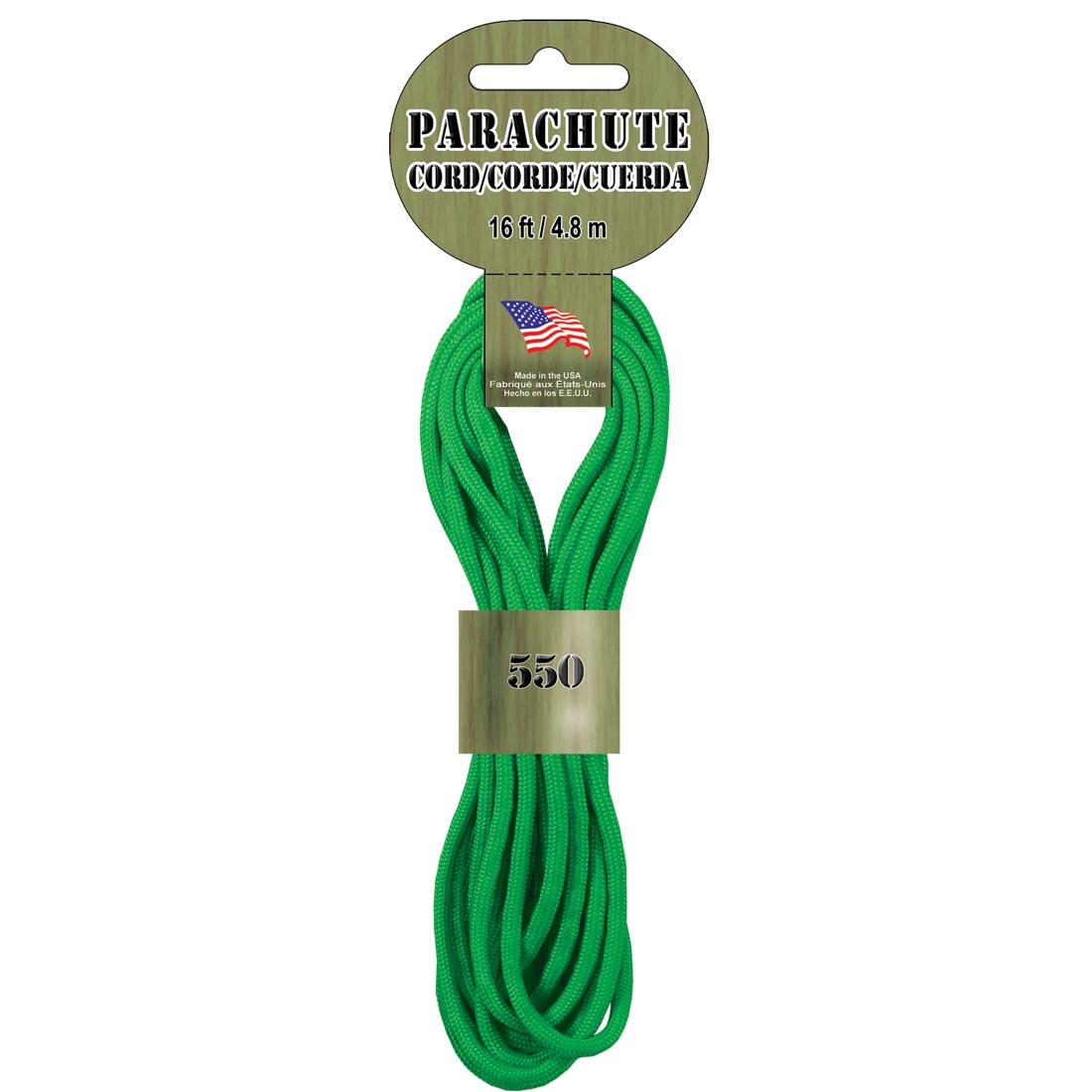 Neon Green Parachute Cord