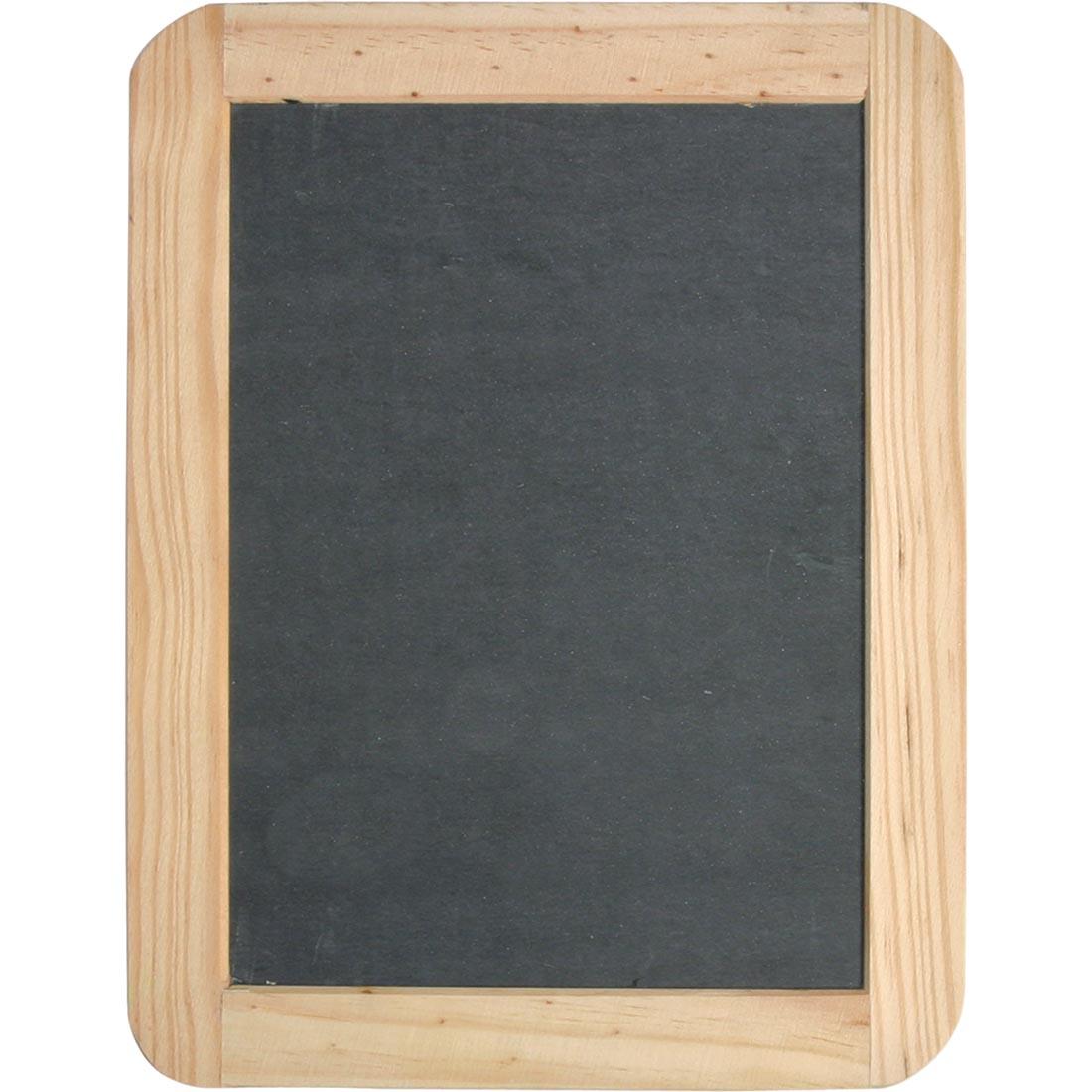 Slate Chalkboard trimmed with natural wood