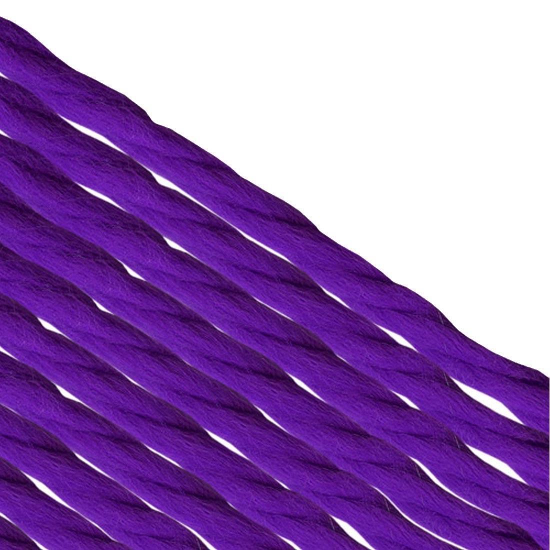 Purple Pepperell Jumbo Roving Craft Yarn