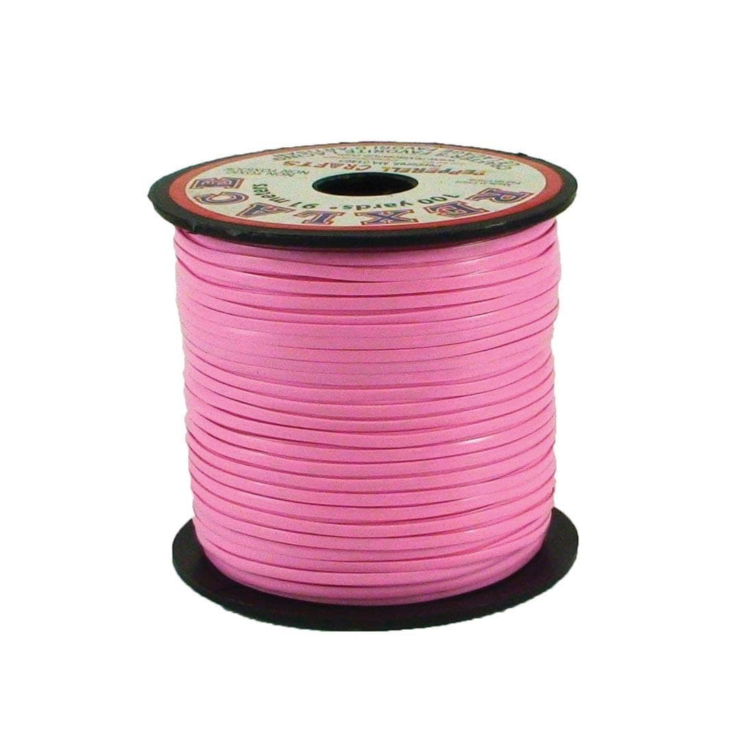 Pink Rexlace Vinyl Craft Lacing