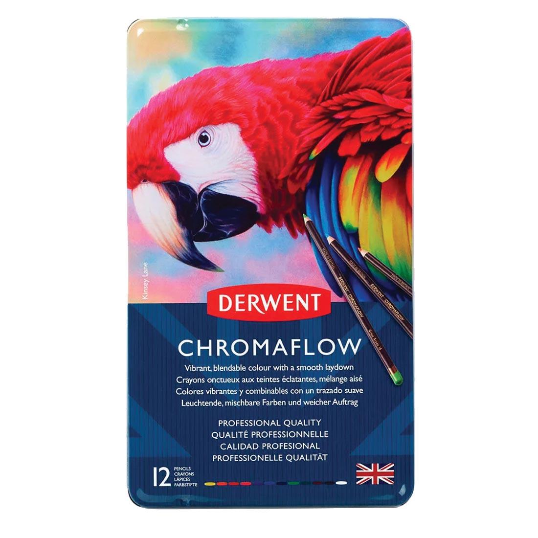 Derwent Chromaflow Pencils 12-Color Set