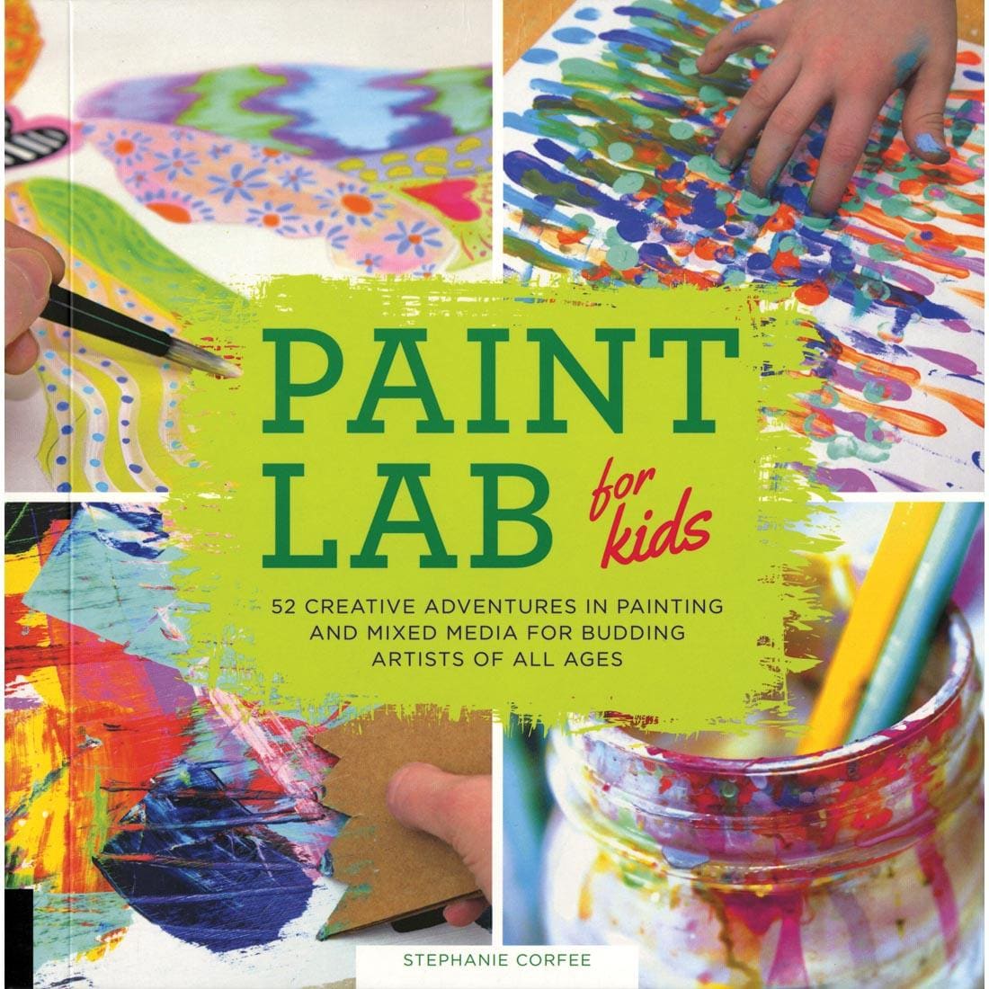 Book cover of Paint Lab For Kids