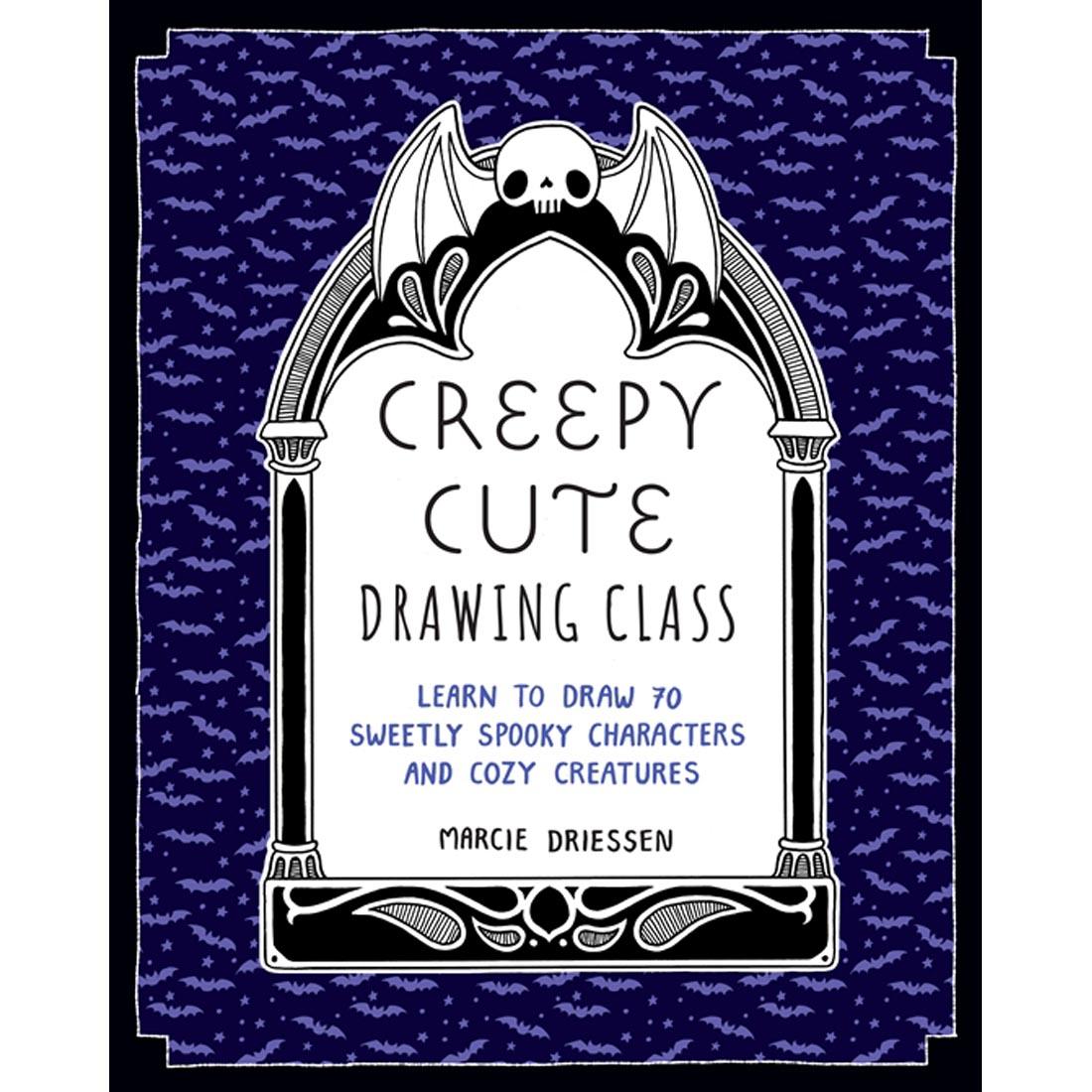 Front cover of the book Creepy Cute Drawing Class