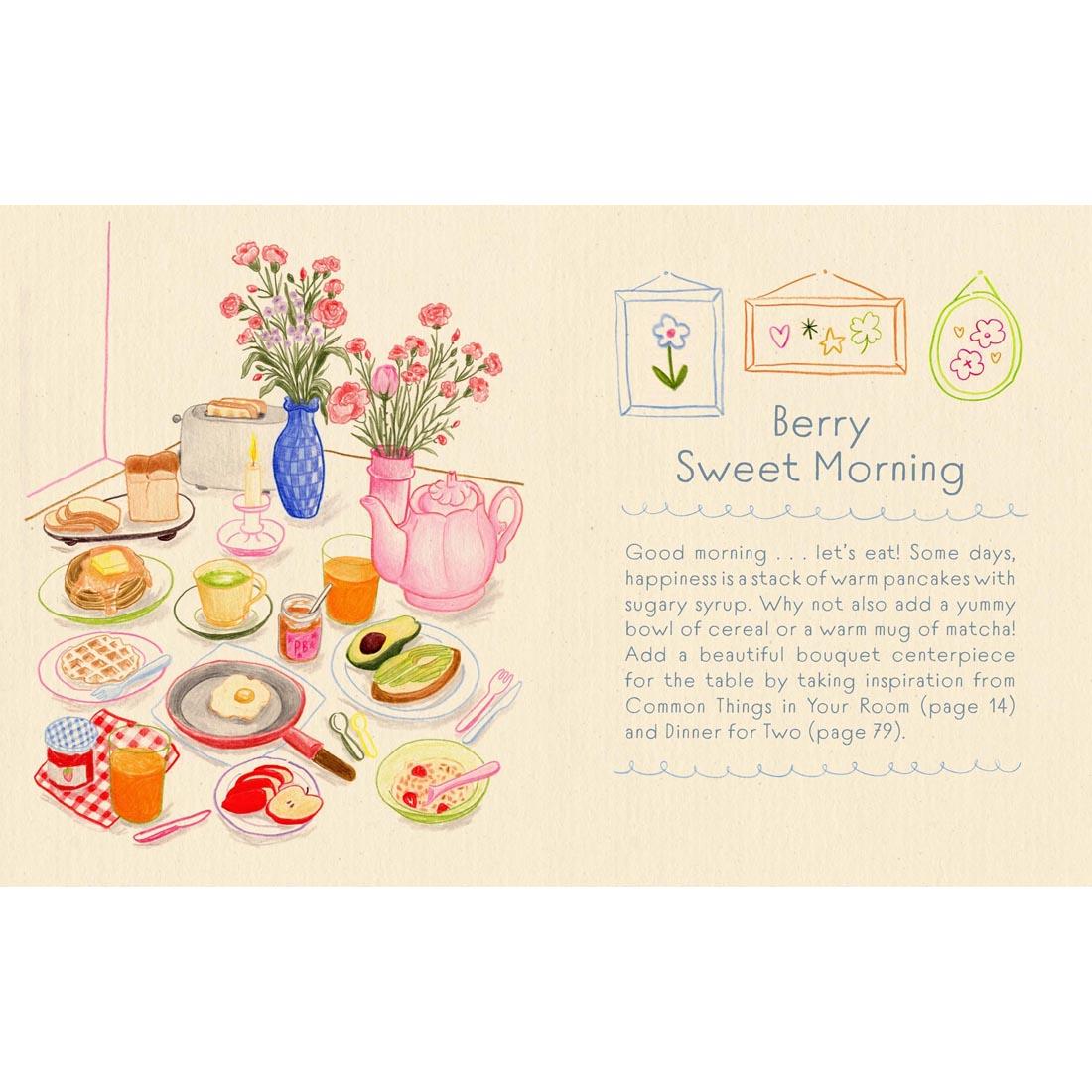 pages from Sweet Spaces: Learn To Doodle The Coziest Corners book