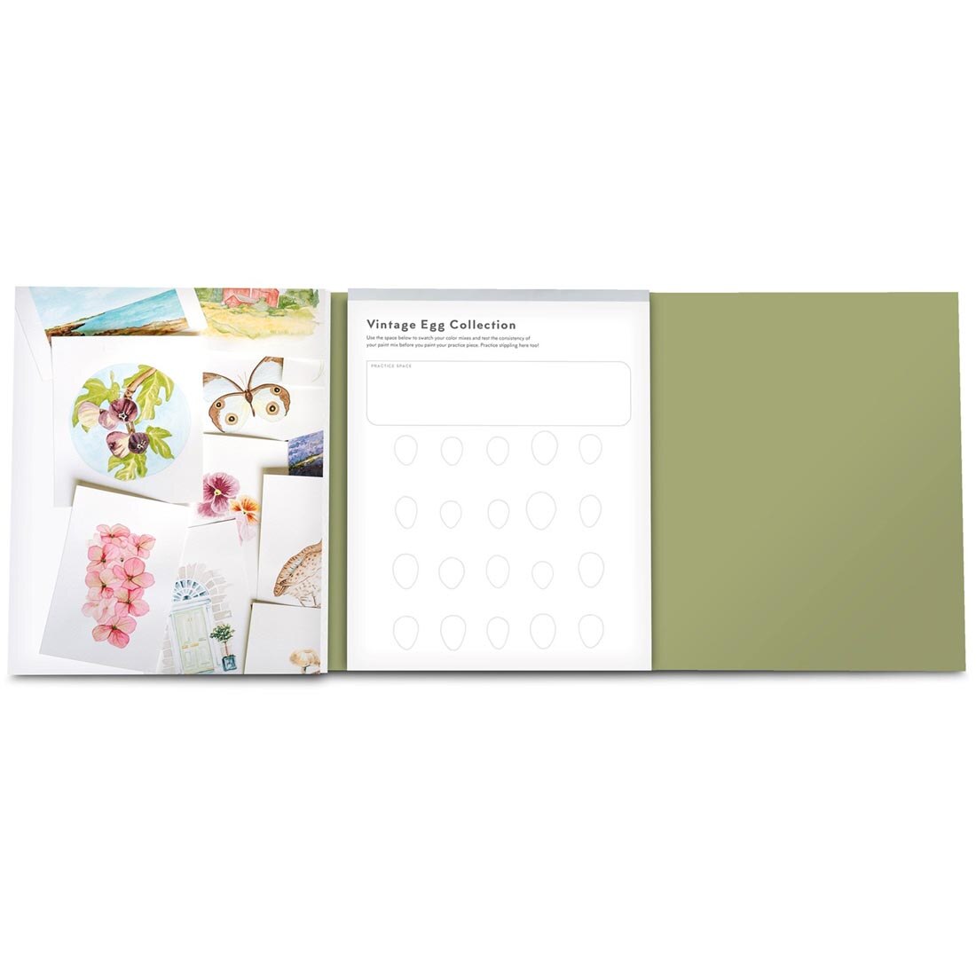 sketchpad from the Watercolor Made Simple Workbook