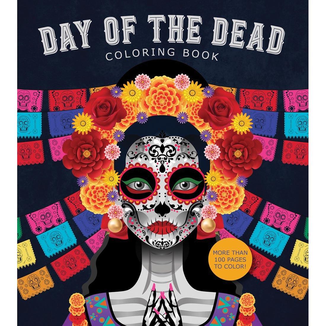 front cover of Day of the Dead Coloring Book