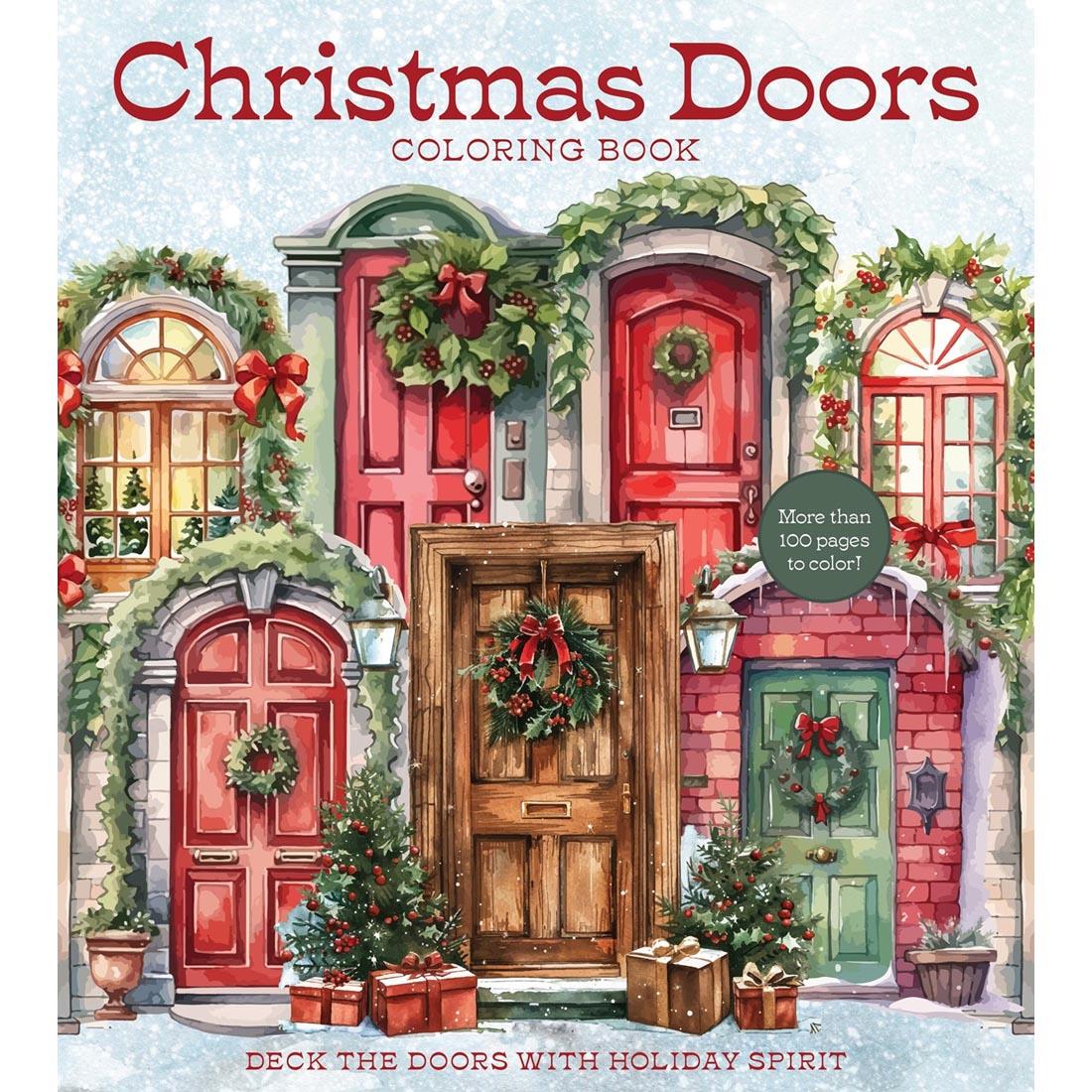 Christmas Doors Coloring Book: Deck The Doors With Holiday Spirit
