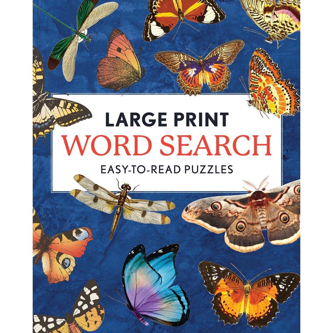 front cover of Large Print Word Search: Easy-To-Read Puzzles