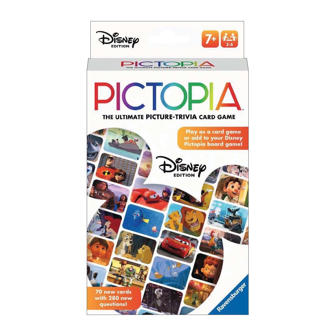 package for Disney Pictopia Card Game By Ravensburger