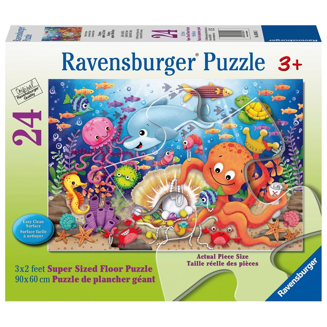 Fishie's Fortune 24-Piece Super Sized Floor Puzzle by Ravensburger