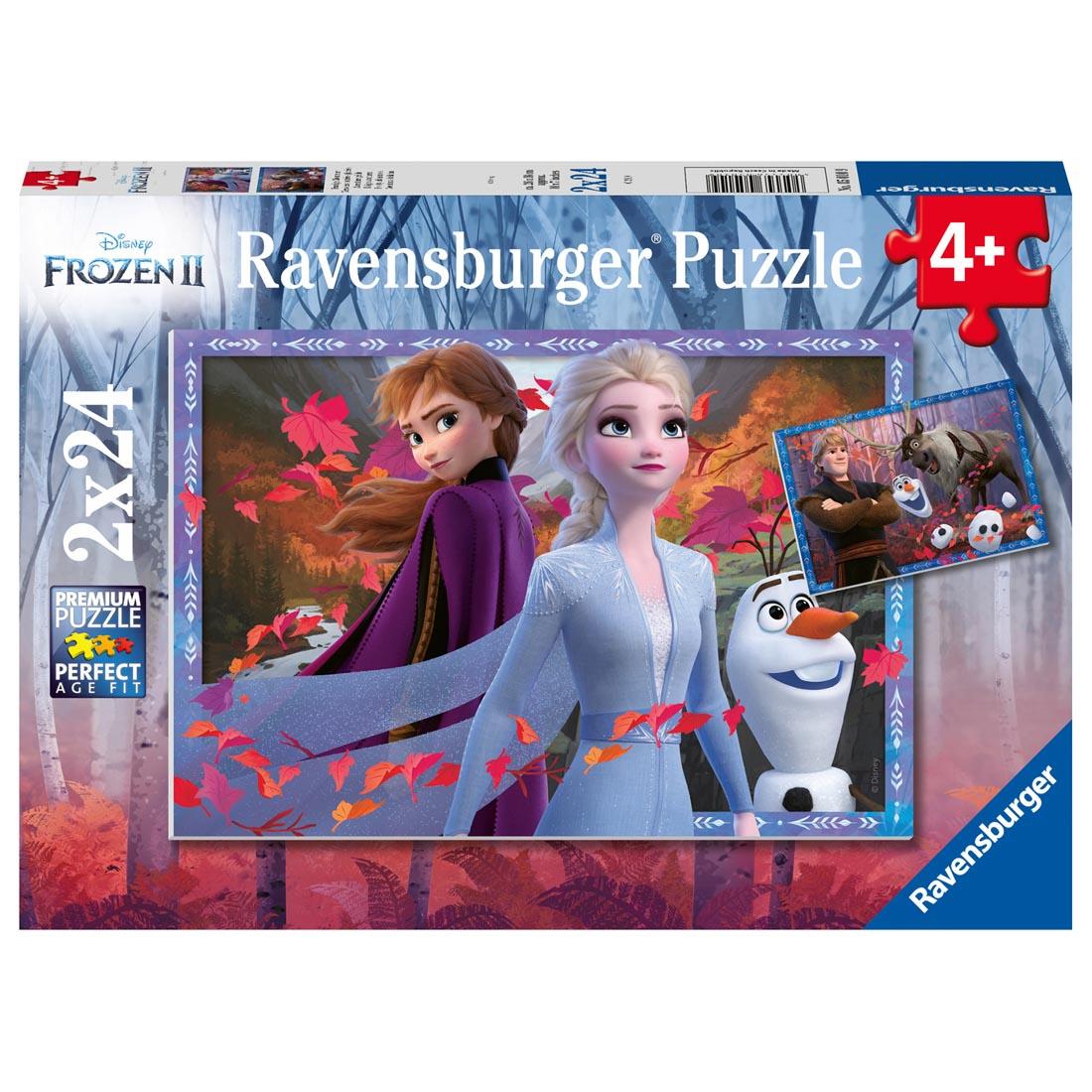 Frozen II Frosty Adventures 24-Piece Puzzles by Ravensburger