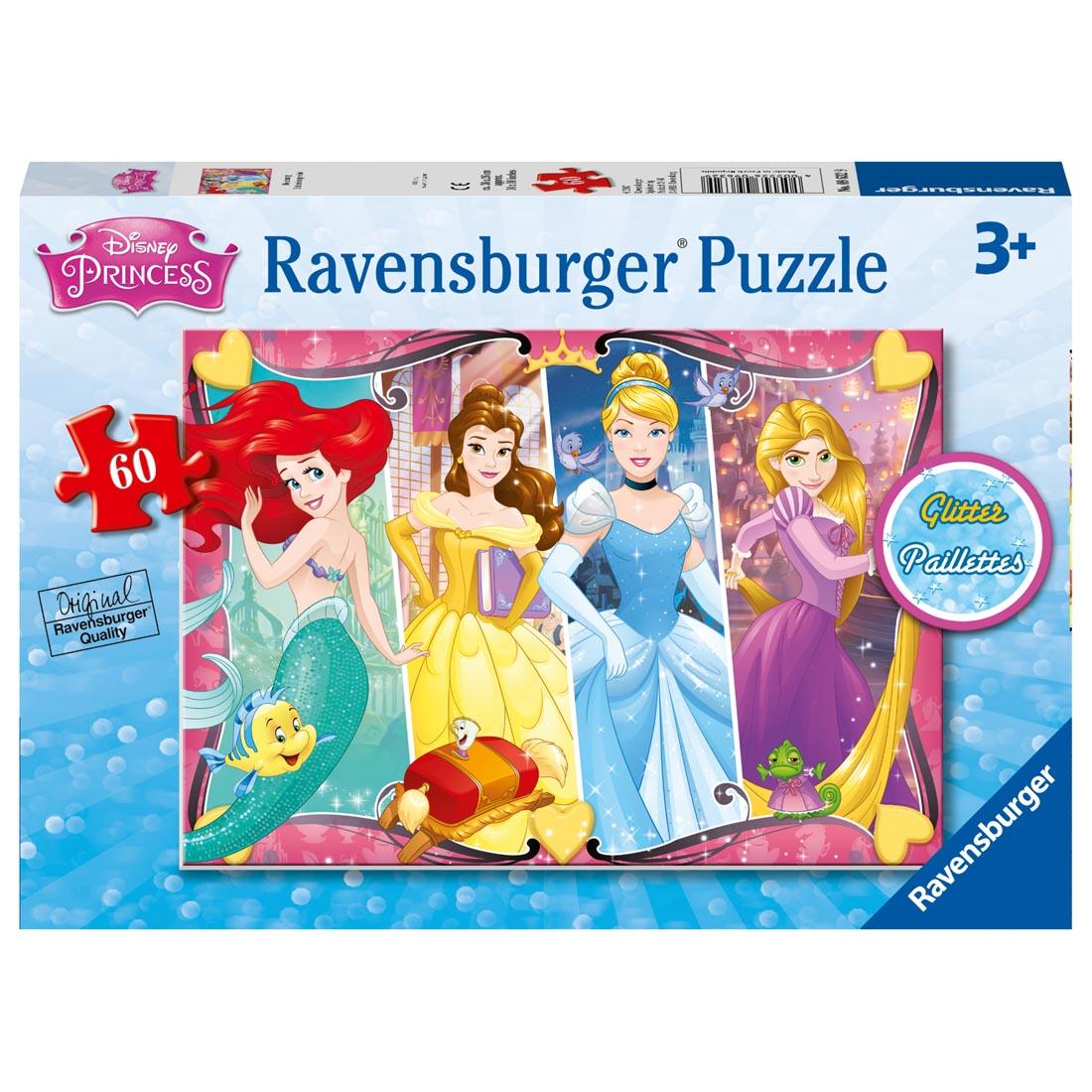 Disney Princesses Heartsong Glitter 60-Piece Puzzle by Ravensburger