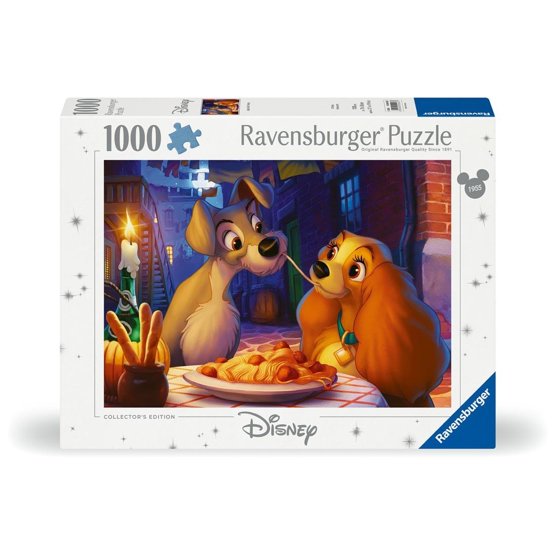 box for Lady And The Tramp 1000-Piece Puzzle By Ravensburger