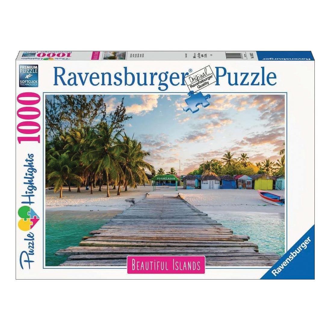 Beautiful Islands Caribbean Paradise 1000-Piece Puzzle By Ravensburger