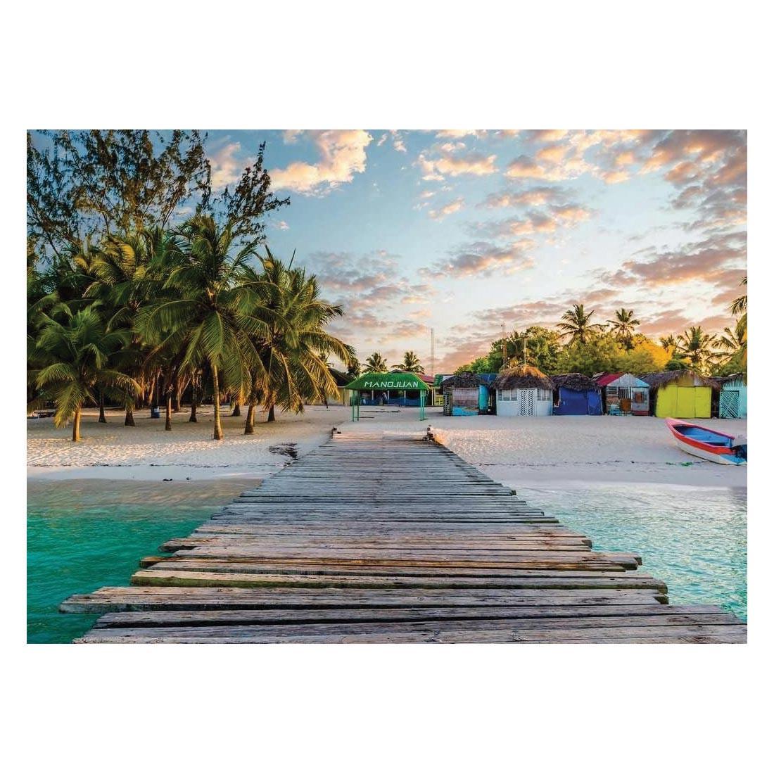 artwork for Beautiful Islands Caribbean Paradise 1000-Piece Puzzle By Ravensburger