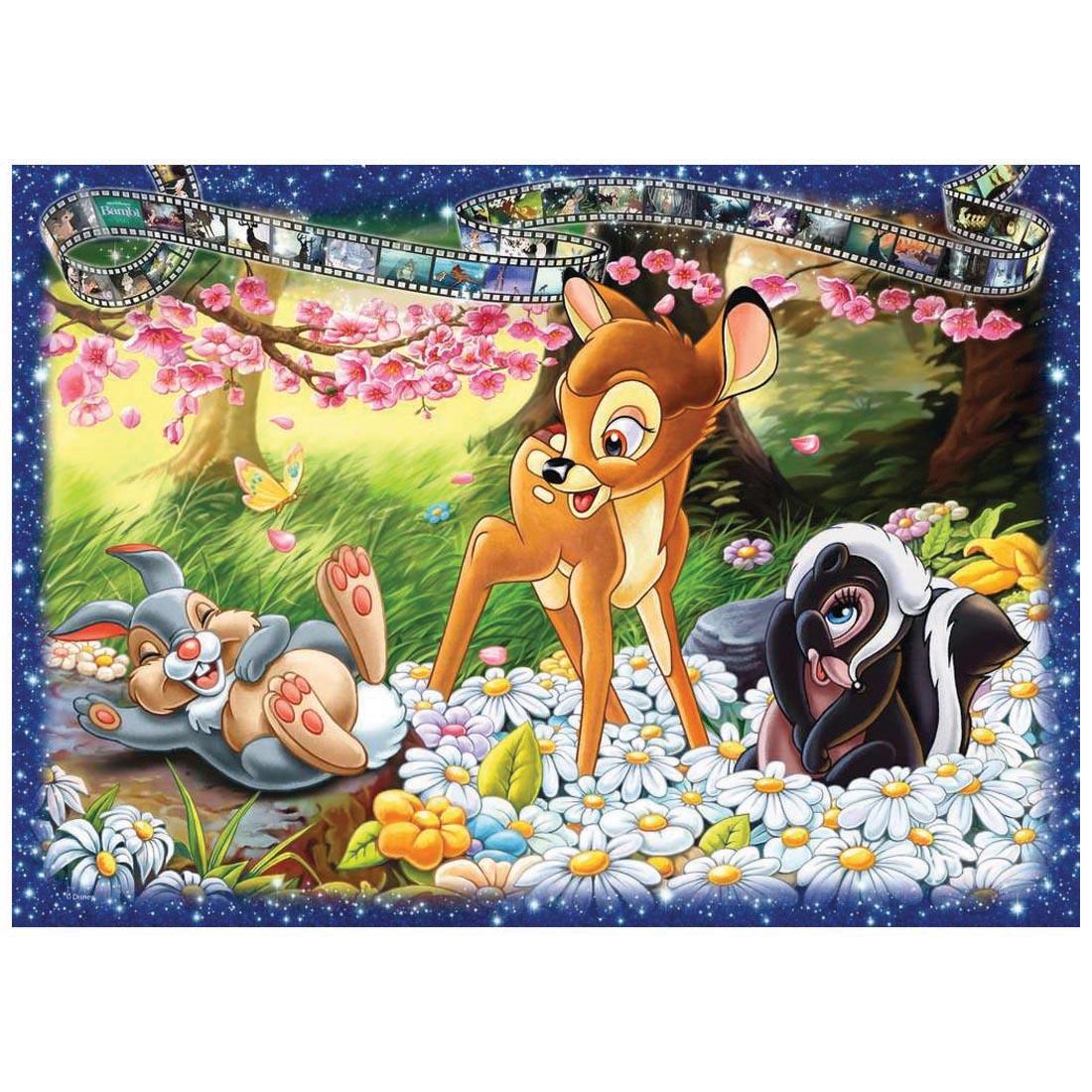 completed Bambi 1000-Piece Puzzle By Ravensburger