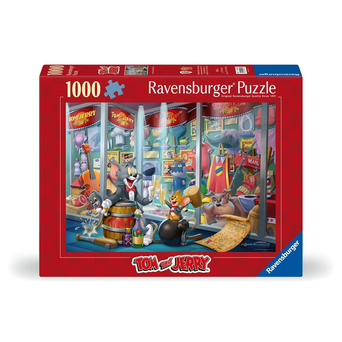 box for Tom & Jerry Hall Of Fame 1000-Piece Puzzle By Ravensburger