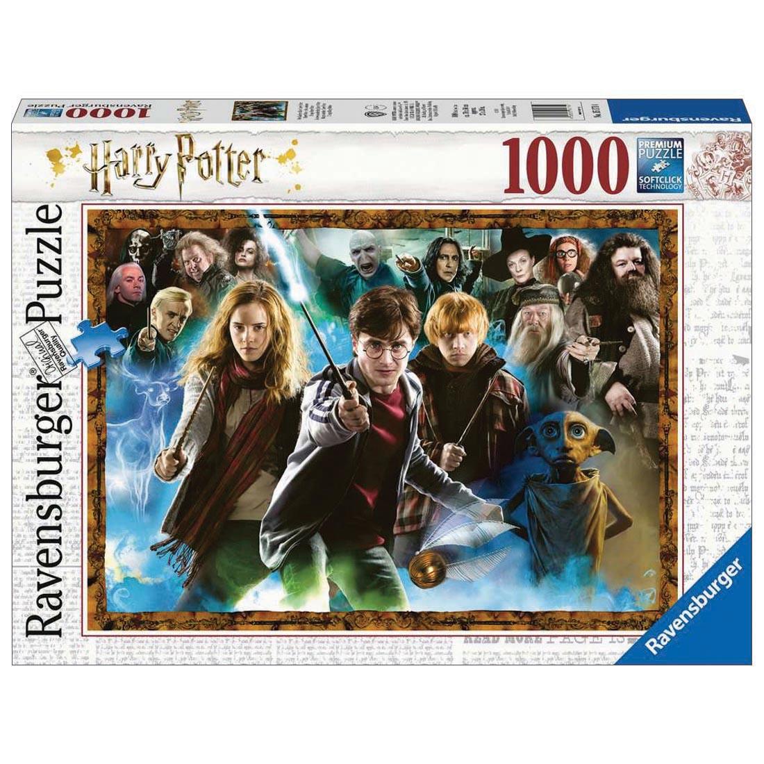 Box of Magical Student Harry Potter 1000-Piece Puzzle By Ravensburger