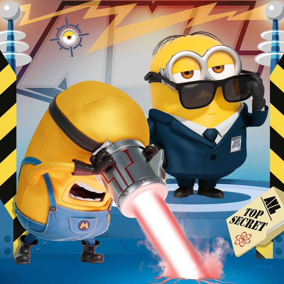 artwork for one of the Despicable Me 4 49-Piece Puzzles By Ravensburger