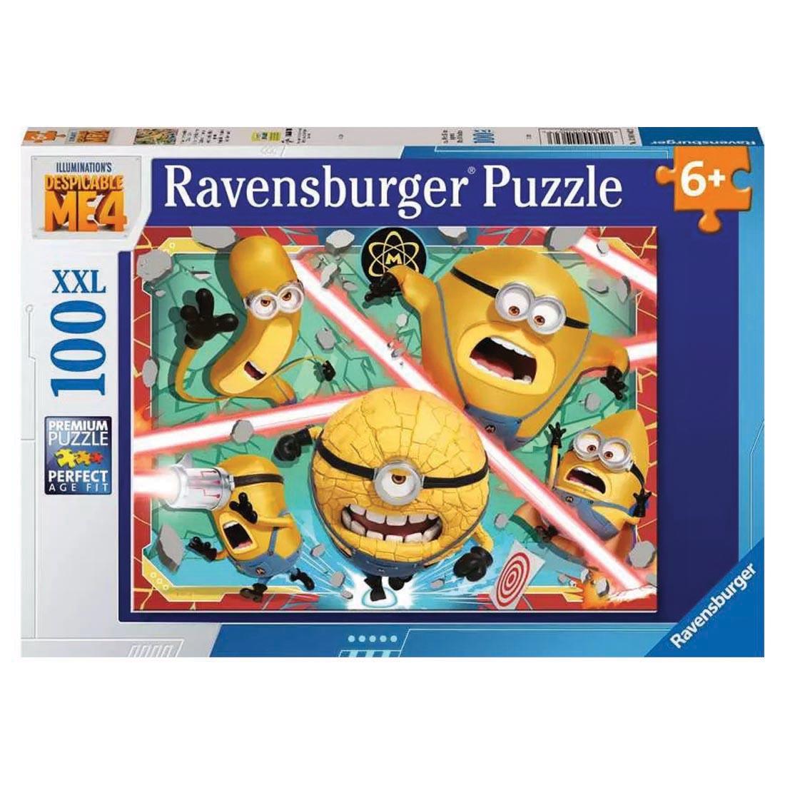 box for the Despicable Me 4 100-Piece Puzzle By Ravensburger