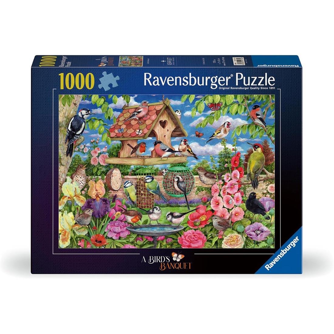 A Bird's Banquet 1000-Piece Puzzle By Ravensburger