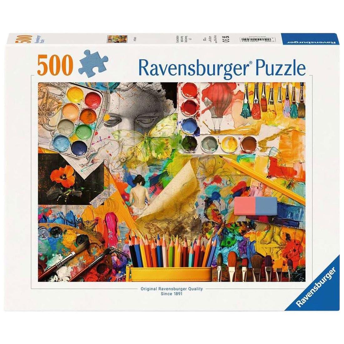 Art Studio 500-Piece Puzzle By Ravensburger