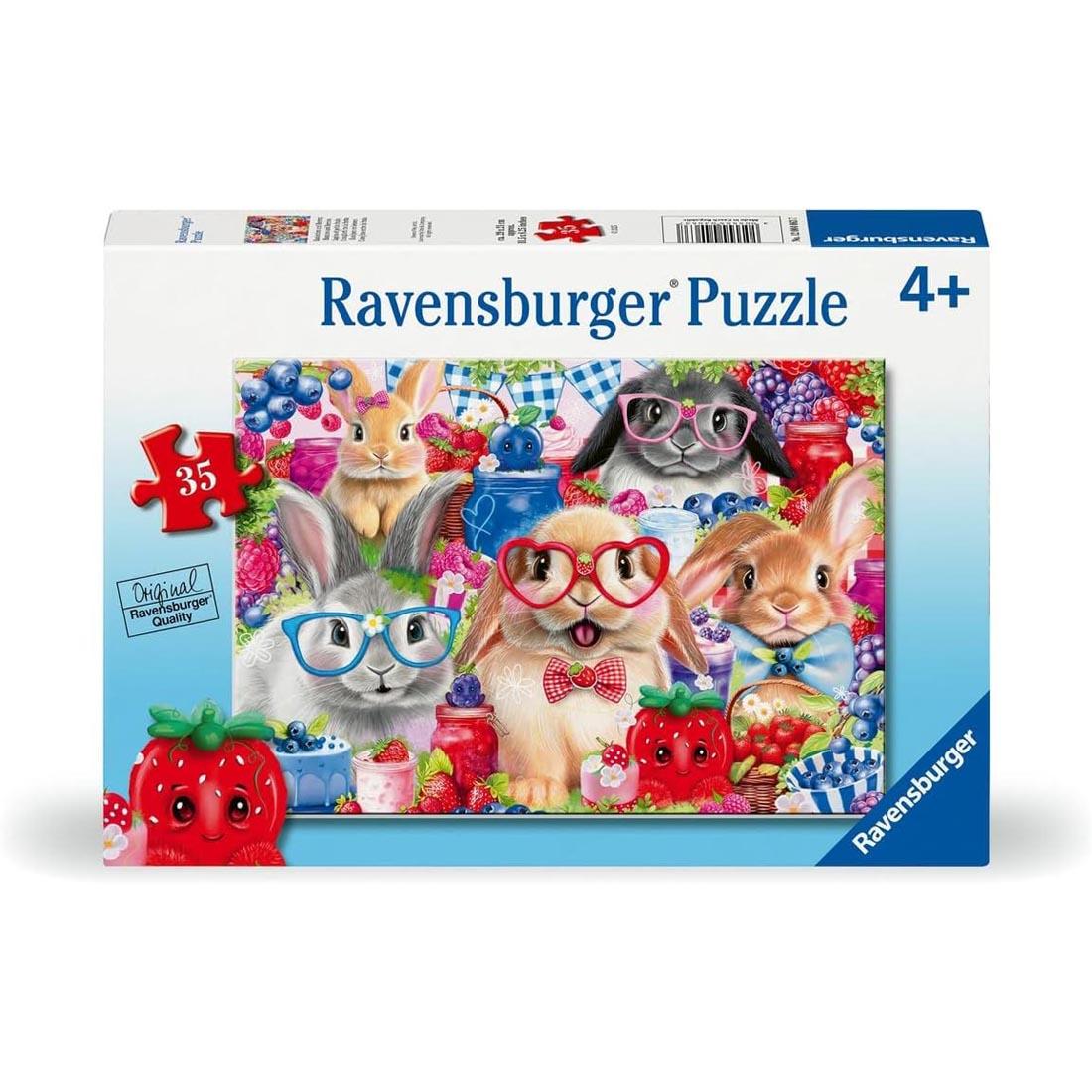 Bunnies & Berries 35-Piece Puzzle By Ravensburger
