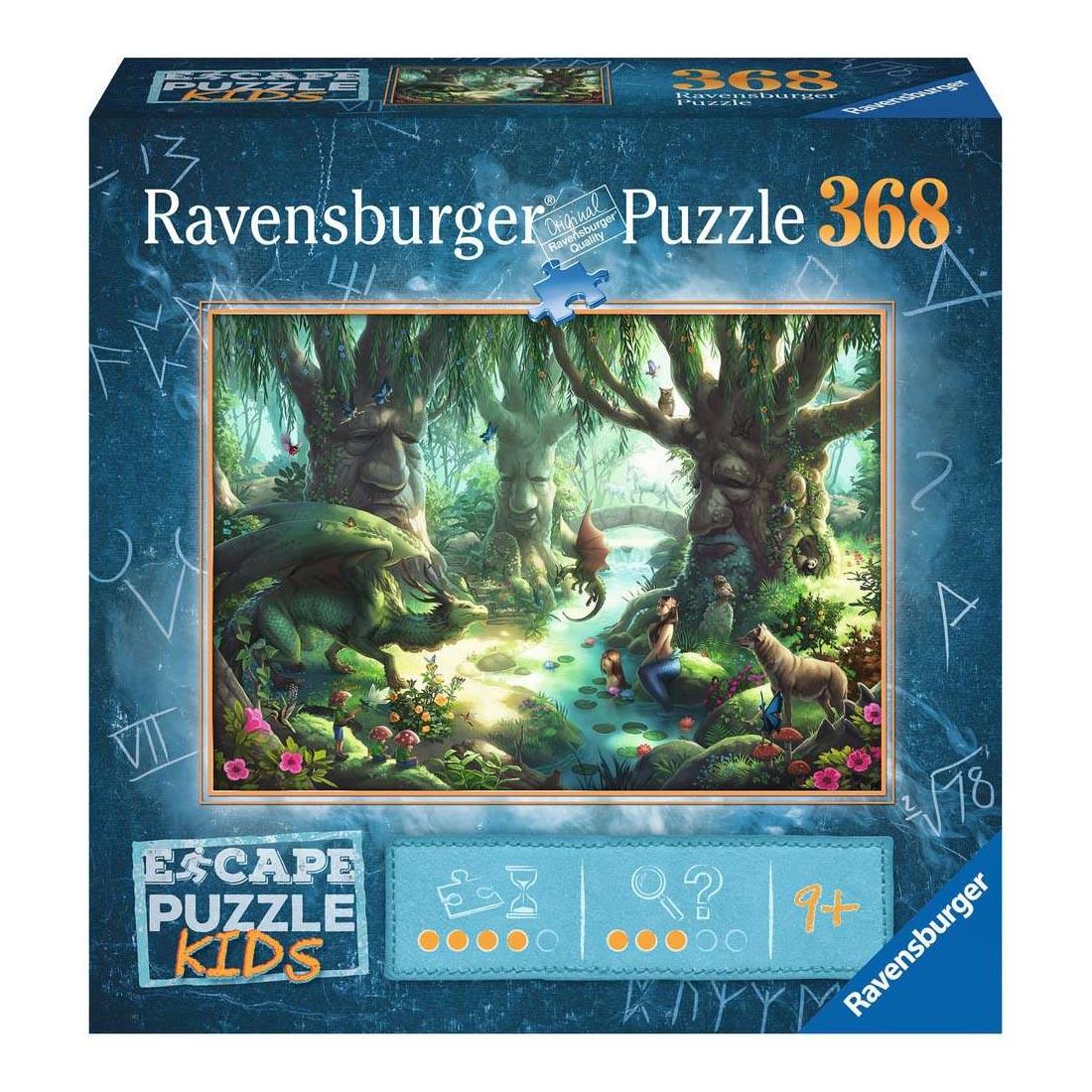 box for Whispering Woods 368-Piece Escape Kids Puzzle By Ravensburger