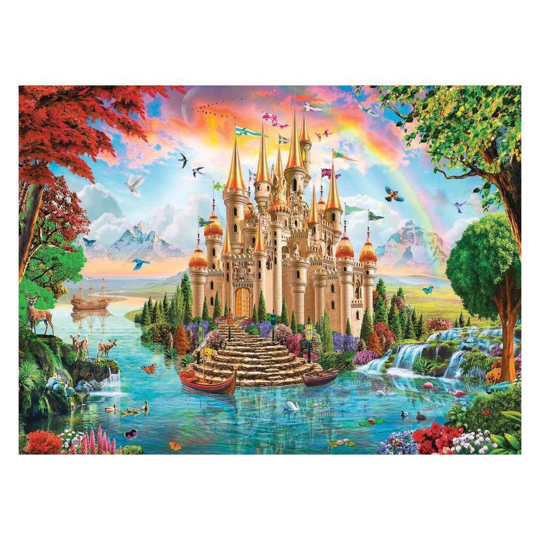 Rainbow Castle 100-Piece Puzzle By Ravensburger