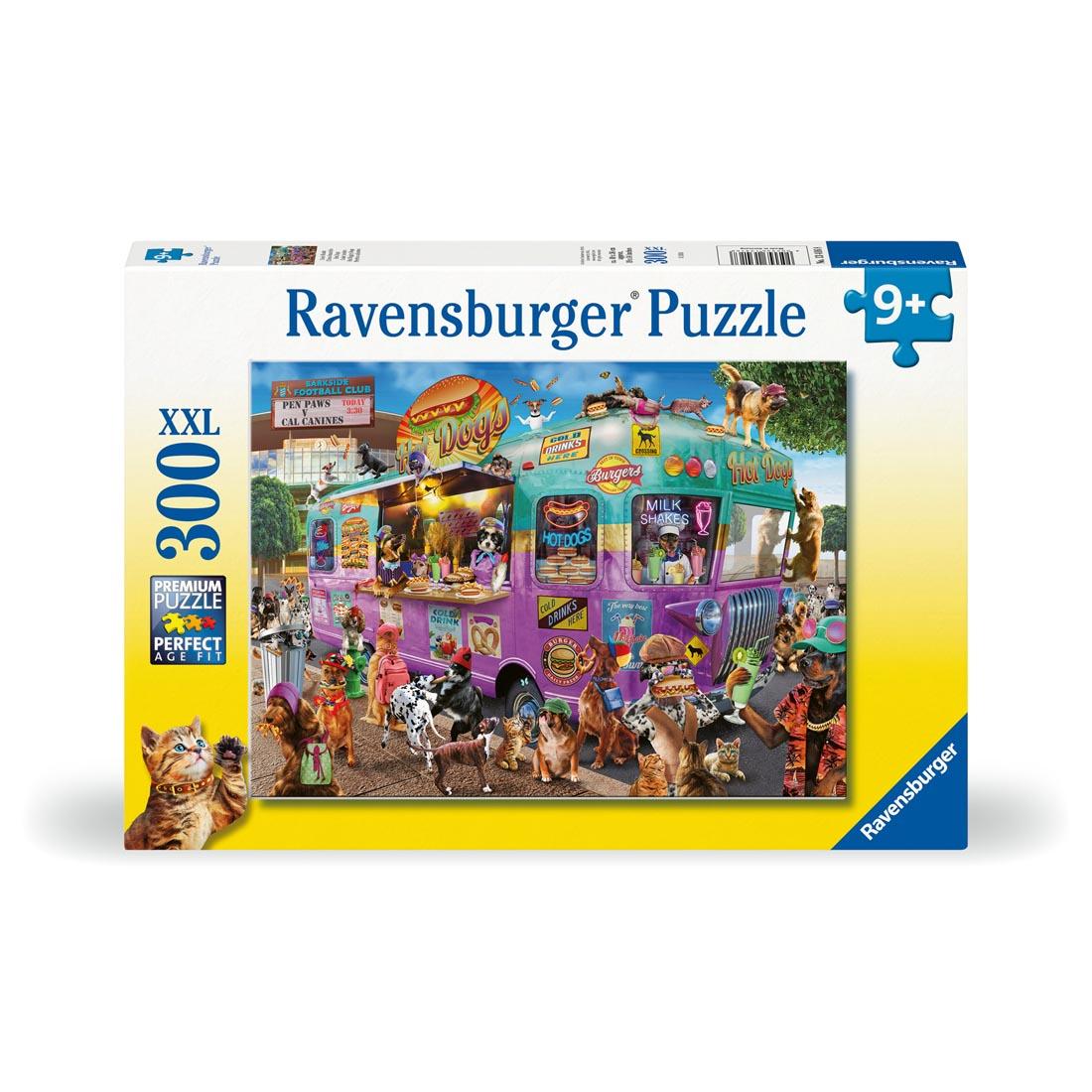 box for Hot Diggity Dogs 300-Piece Puzzle By Ravensburger