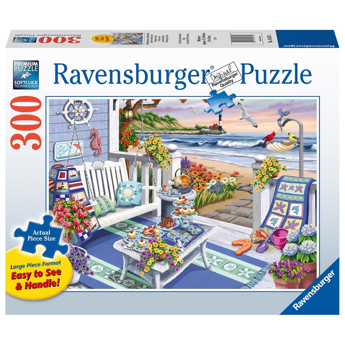 Seaside Sunshine Large Format 300-Piece Puzzle by Ravensburger