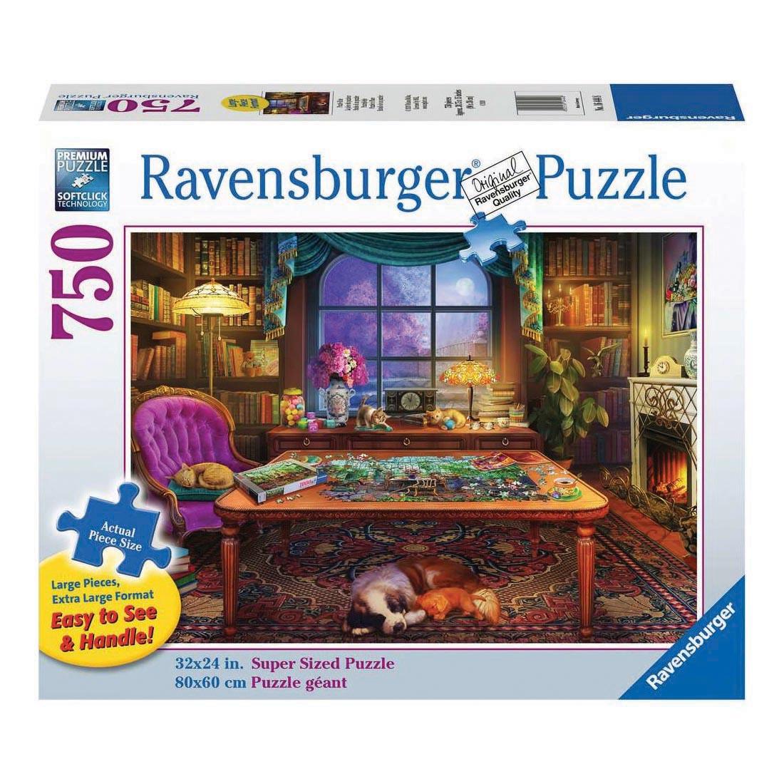 Puzzler's Place Large Format 750-Piece Puzzle By Ravensburger