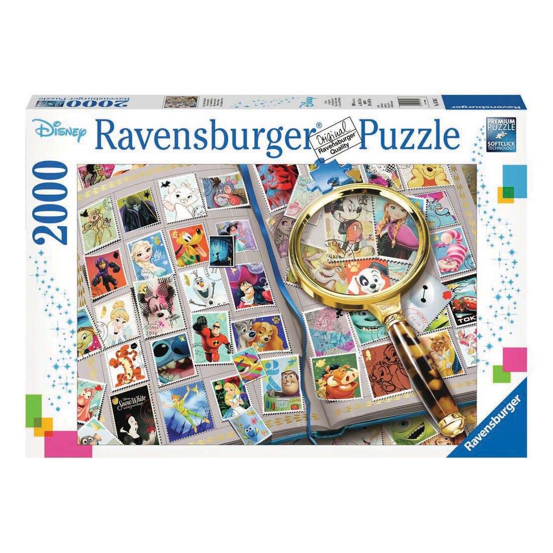 Disney Stamp Album 2000-Piece Puzzle By Ravensburger