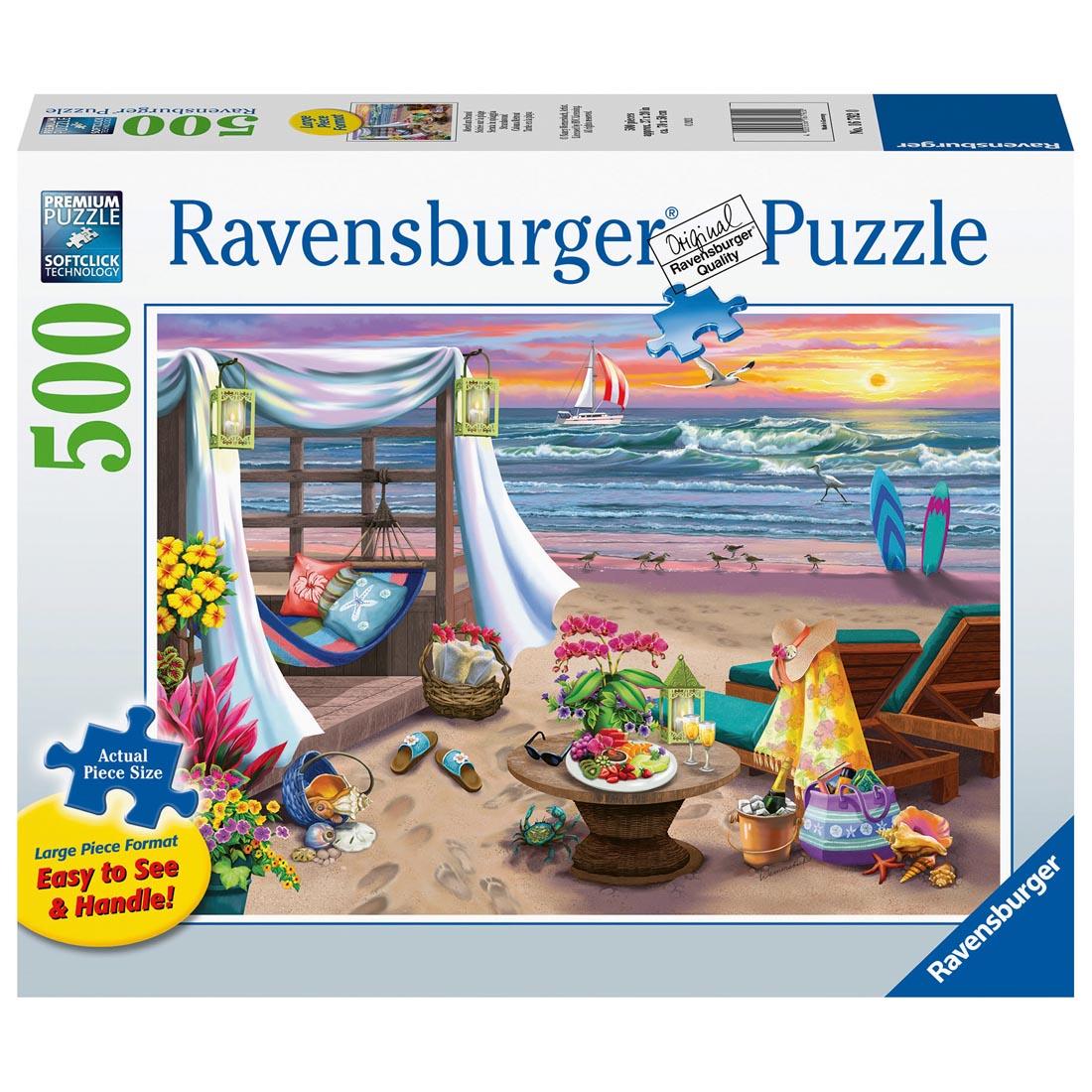 Cabana Retreat Large Format 500-Piece Puzzle By Ravensburger