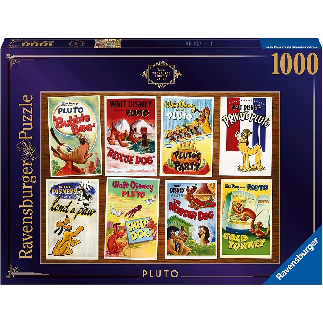 Disney Vault Pluto 1000-Piece Puzzle By Ravensburger