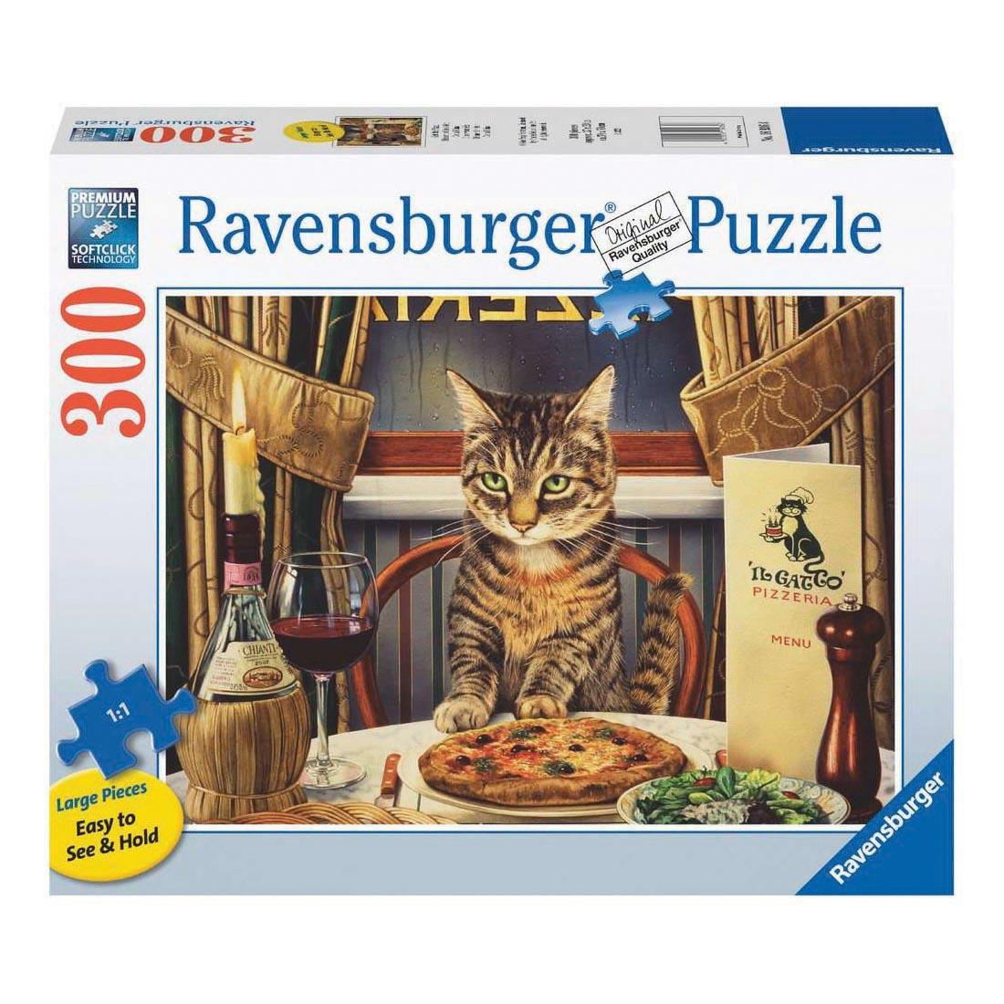 Dinner for One Large Format 300-Piece Puzzle By Ravensburger