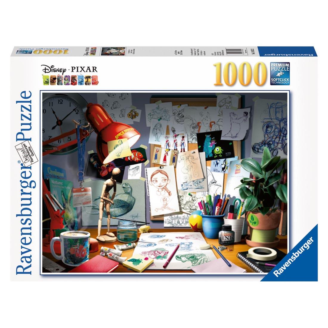 The Artist's Desk 1000-Piece Puzzle by Ravensburger