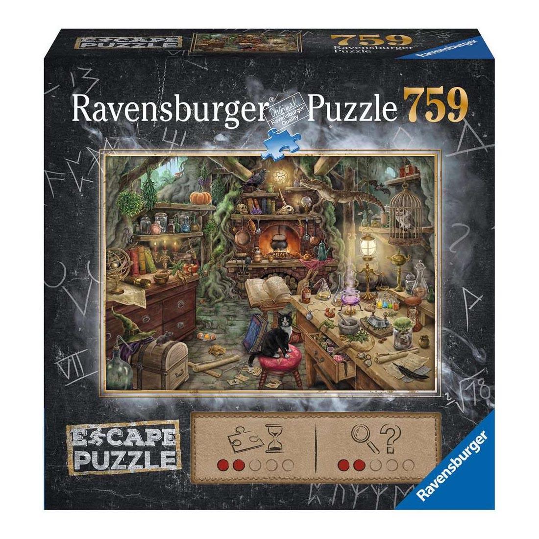 box for The Witches' Kitchen 759-Piece Escape Puzzle By Ravensburger