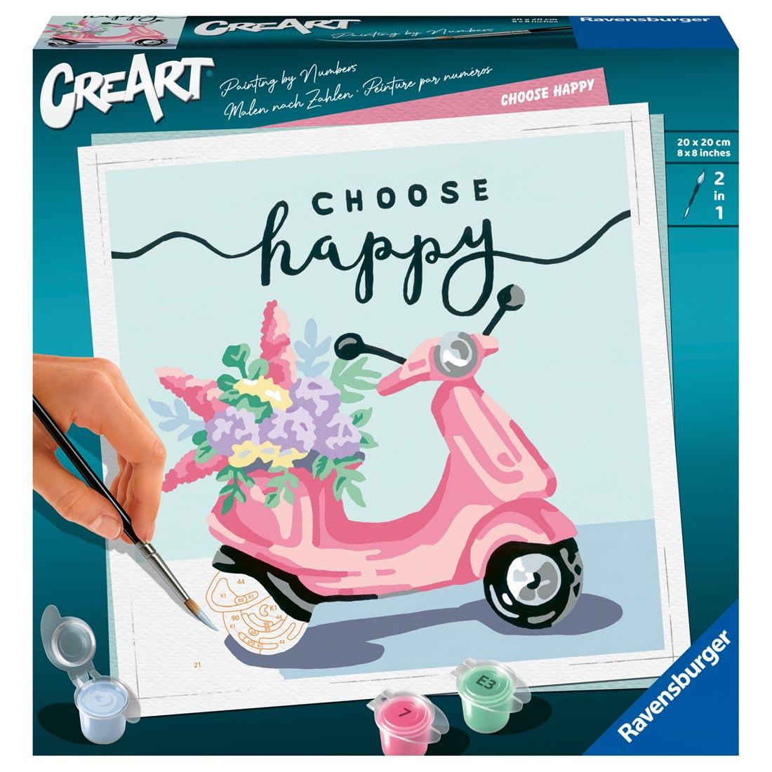 Choose Happy Adult Paint By Number Set By Ravensburger