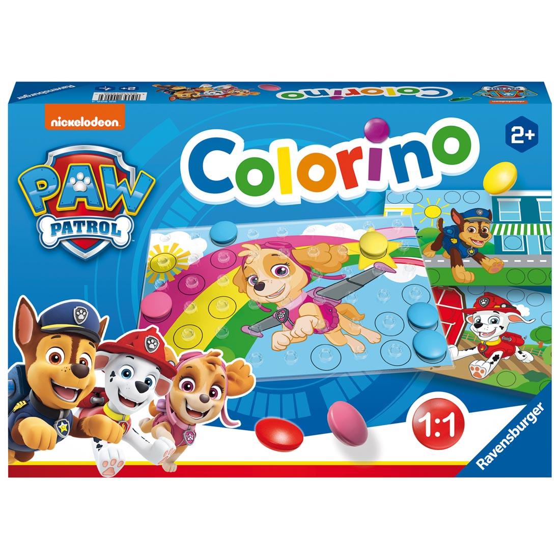 box for Paw Patrol Colorino By Ravensburger