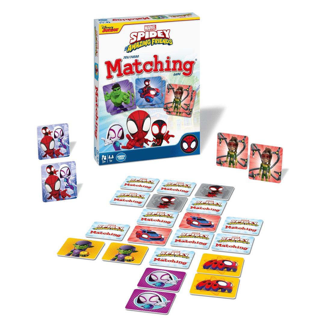 Marvel Spidey & His Amazing Friends Matching Game By Ravensburger