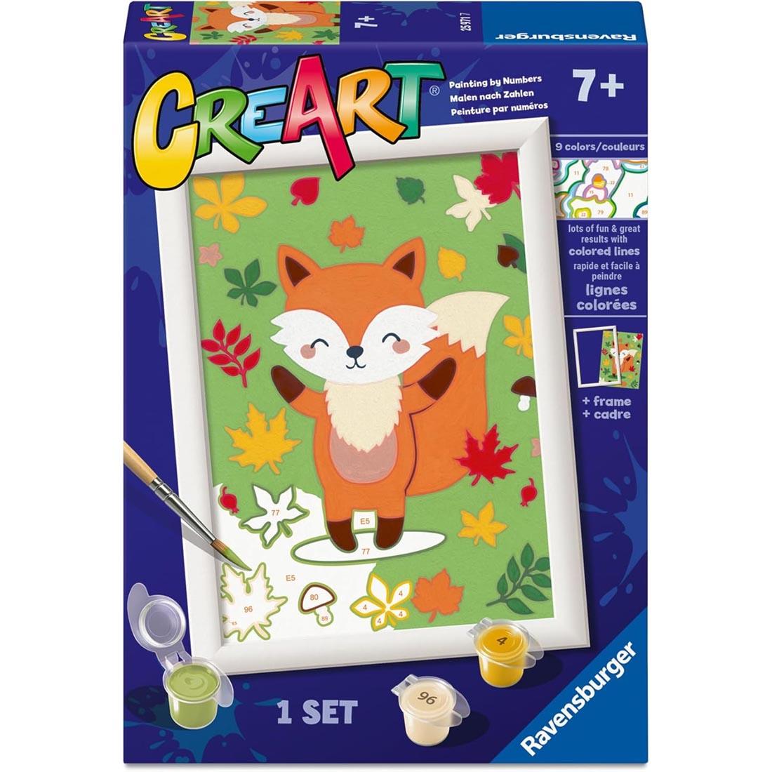 Fantastic Fox Kids Paint By Number Set By Ravensburger